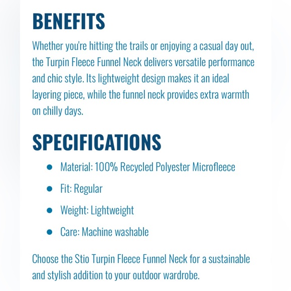 Stio Turpin Funnel Neck Fleece - Picture 13 of 14